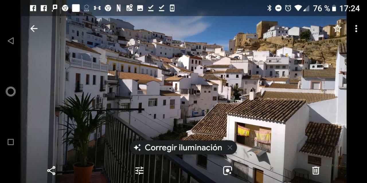 Apartamento Con Vistas Al Rio Apartment Setenil De Las Bodegas Bagian luar foto
